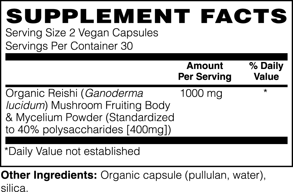 Reishi Mushroom - Suplimend